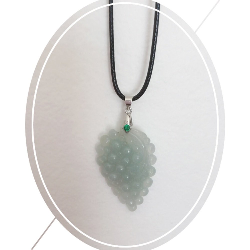 Genuine Jade Grape necklace
